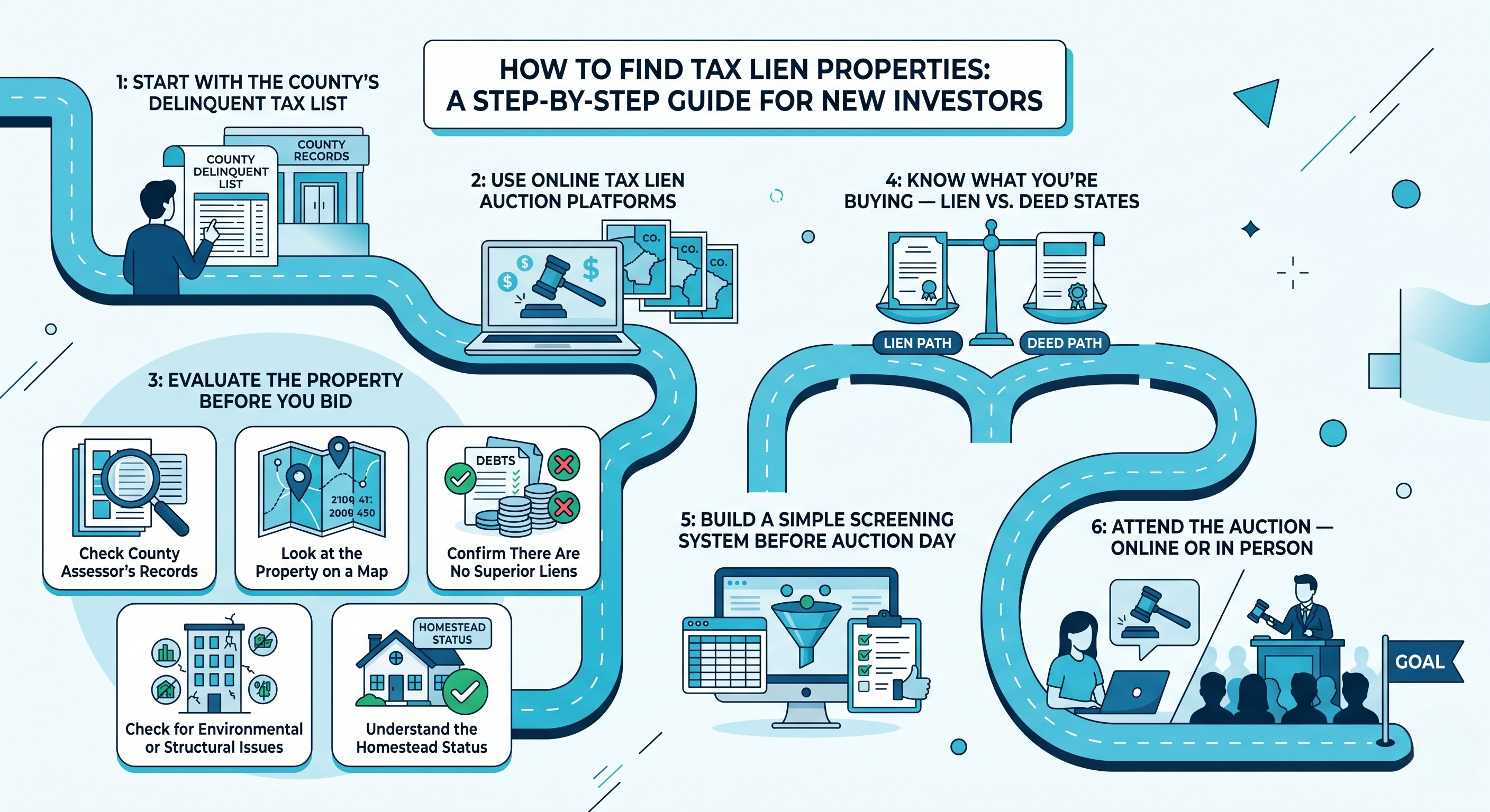 How to Find Tax Lien Properties: A Step-by-Step Guide for New Investors