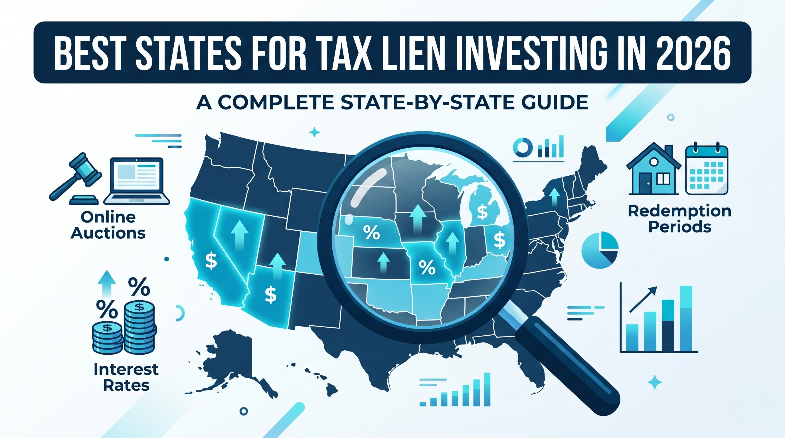 Best States for Tax Lien Investing in 2026: A Complete State-by-State Guide
